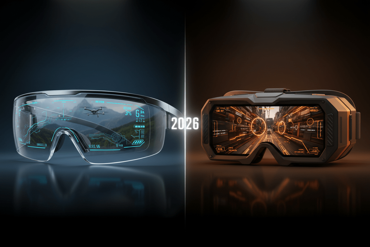 AR Smart Glasses vs. FPV Goggles: Which Is Better for Drone Flying in 2026? - ProSimHQ
