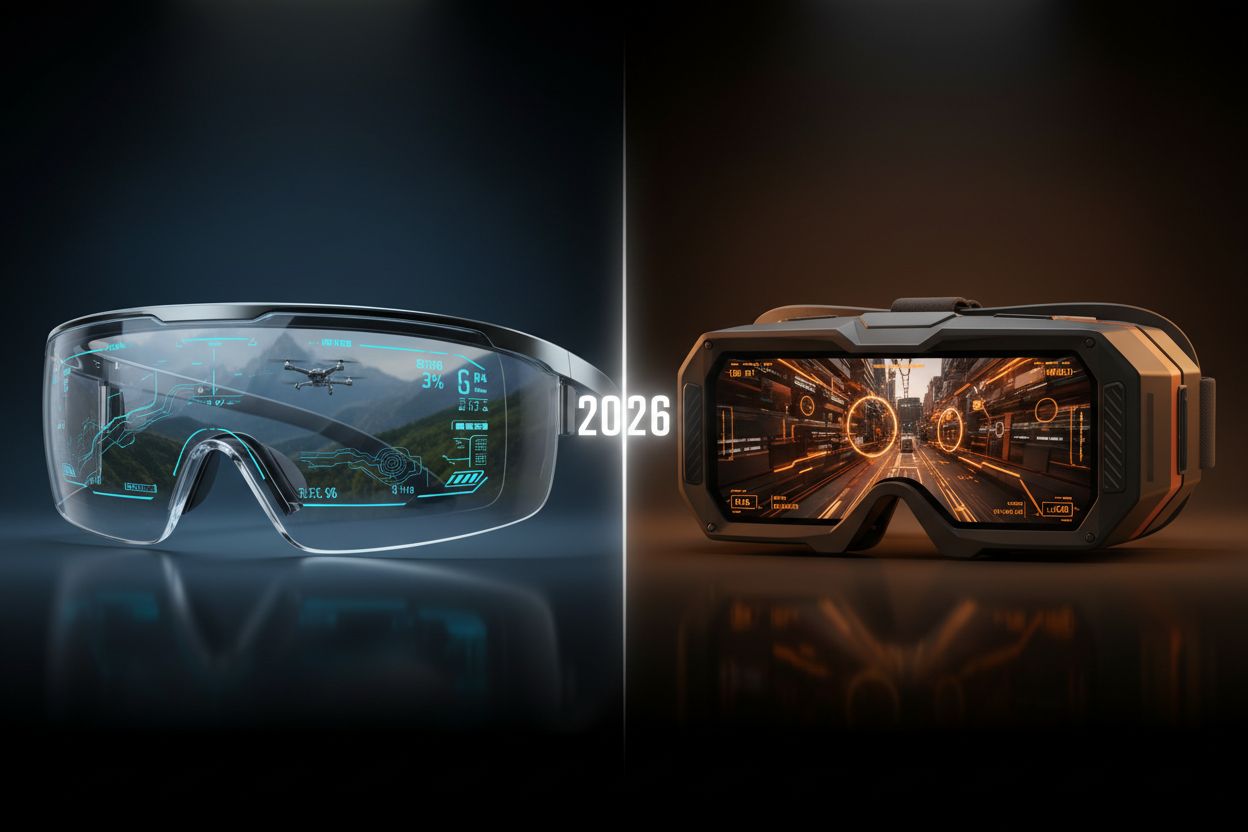 AR Smart Glasses vs. FPV Goggles: Which Is Better for Drone Flying in 2026?