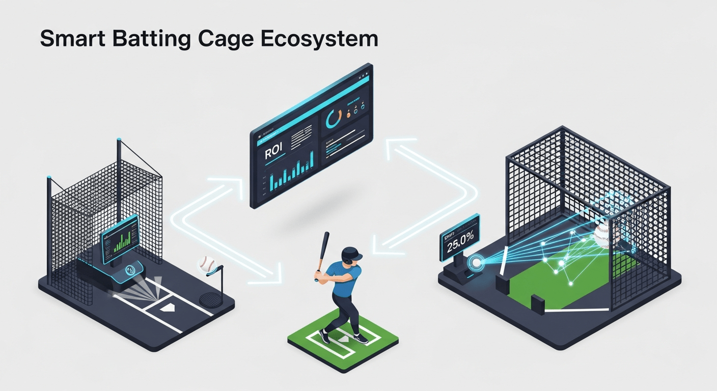 Building the Ultimate Smart Commercial Cage: Integrating Automated Pitching and HitTrax - ProSimHQ
