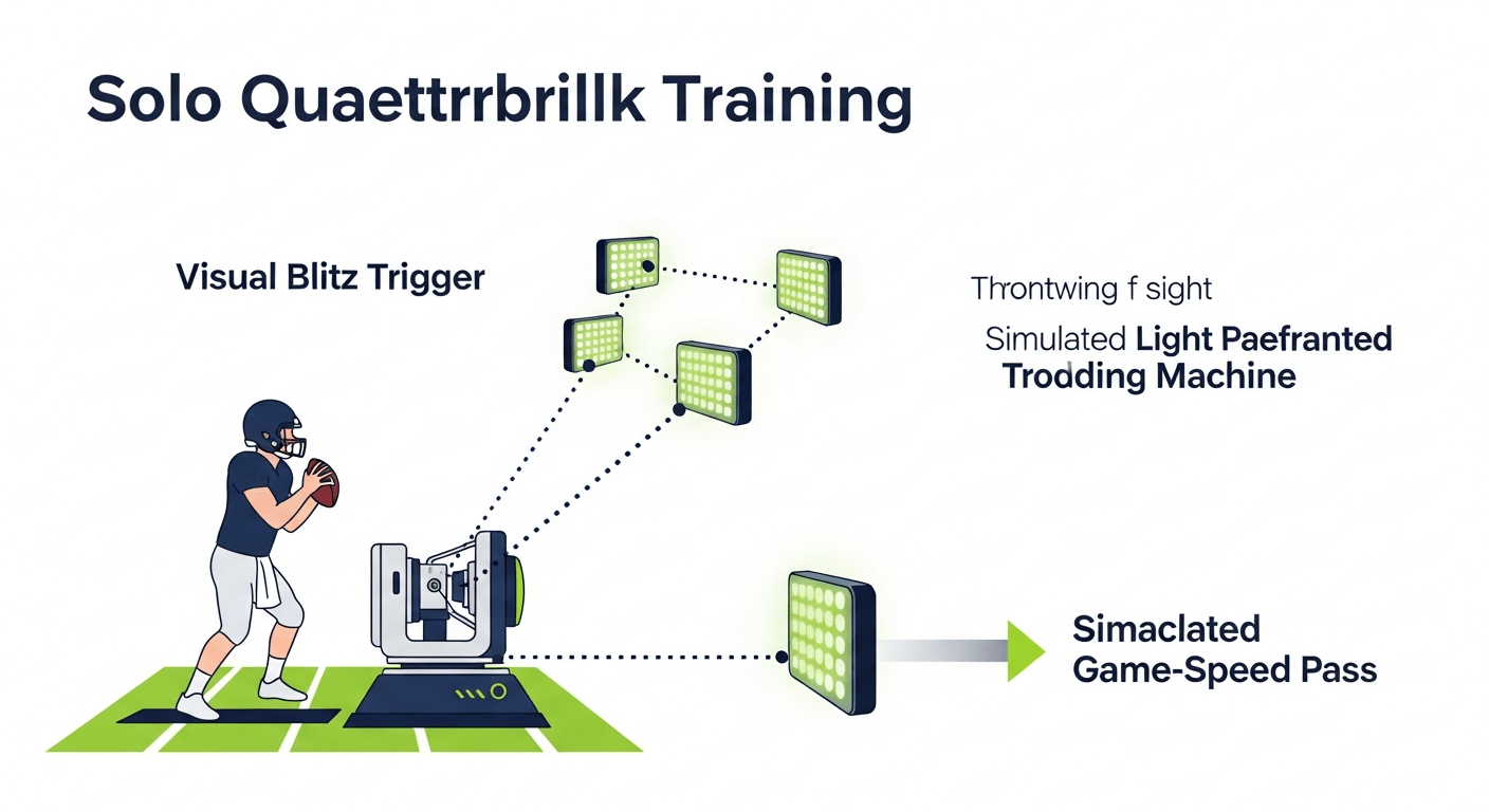 Can a Solo Quarterback Throwing Machine Safely Simulate Game-Speed Blitz Drills? - ProSimHQ