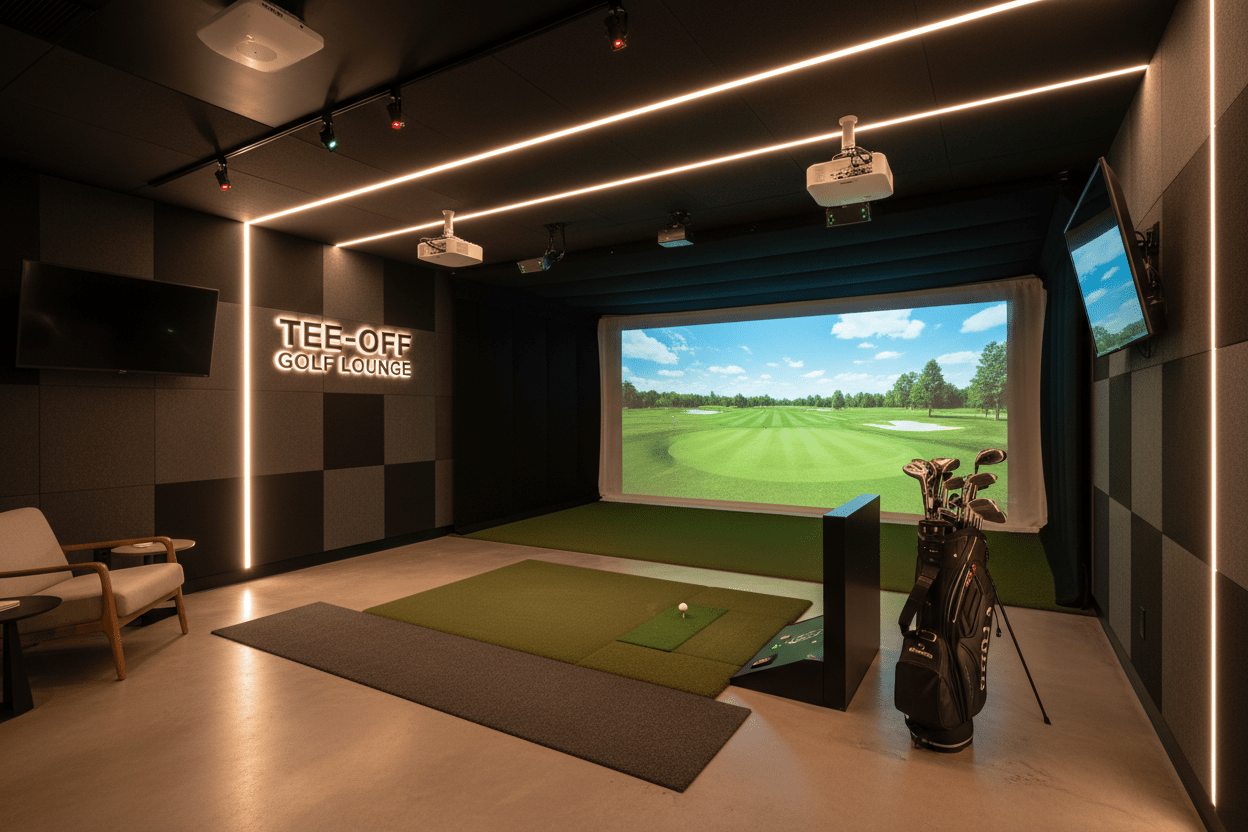 Commercial Golf Simulator Costs: Calculate Setup Expenses & Maximize Your ROI - ProSimHQ