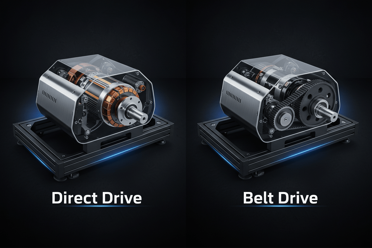 Direct Drive, Belt Drive, or Gear Drive: Unpacking the Realism of Sim Racing Wheel Feel - ProSimHQ