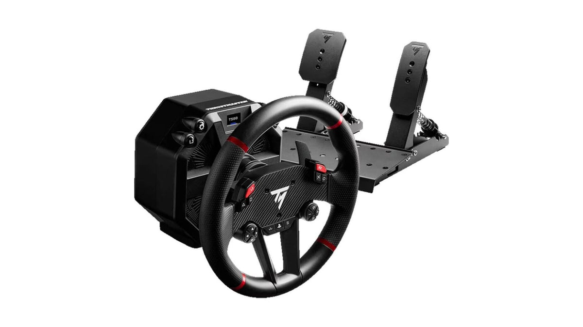 Entry-level direct drive racing wheel: Thrustmaster T598 wheel and pedal set