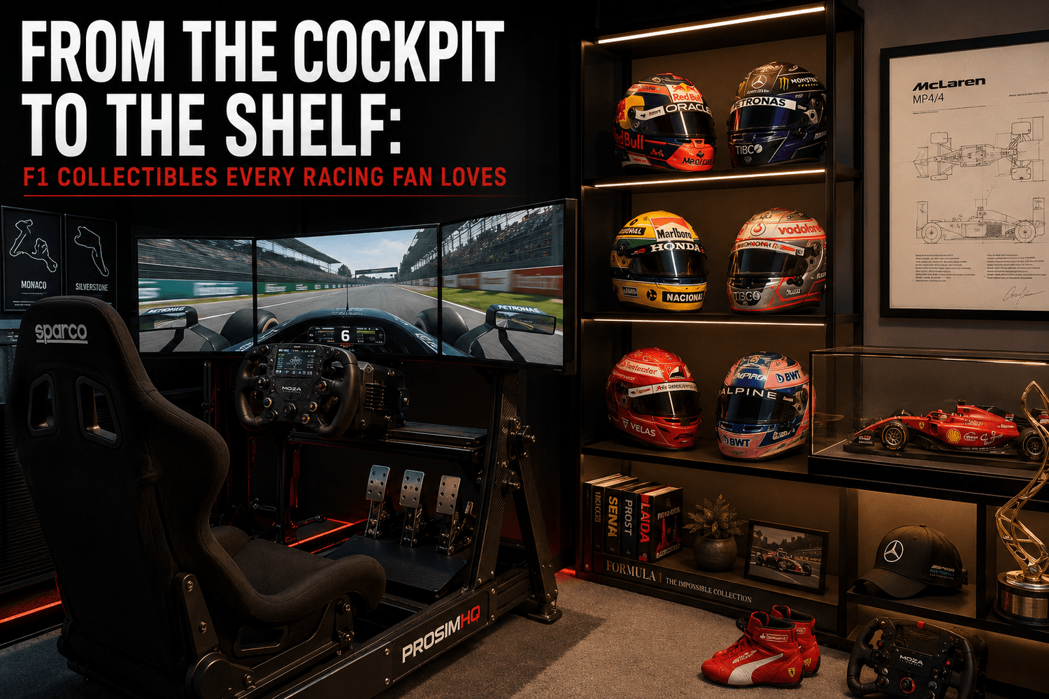 From the Cockpit to the Shelf: F1 Collectibles Every Racing Fan Loves - ProSimHQ