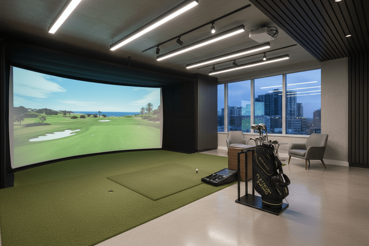 Home Golf Simulators: Your Guide to Tech, Accuracy, Space & Real-World - ProSimHQ