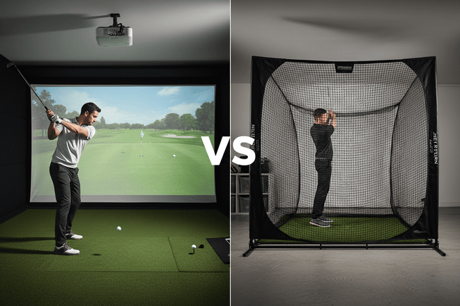Impact Screen vs Net Return (Golf Simulator Guide 2026) – ProSimHQ