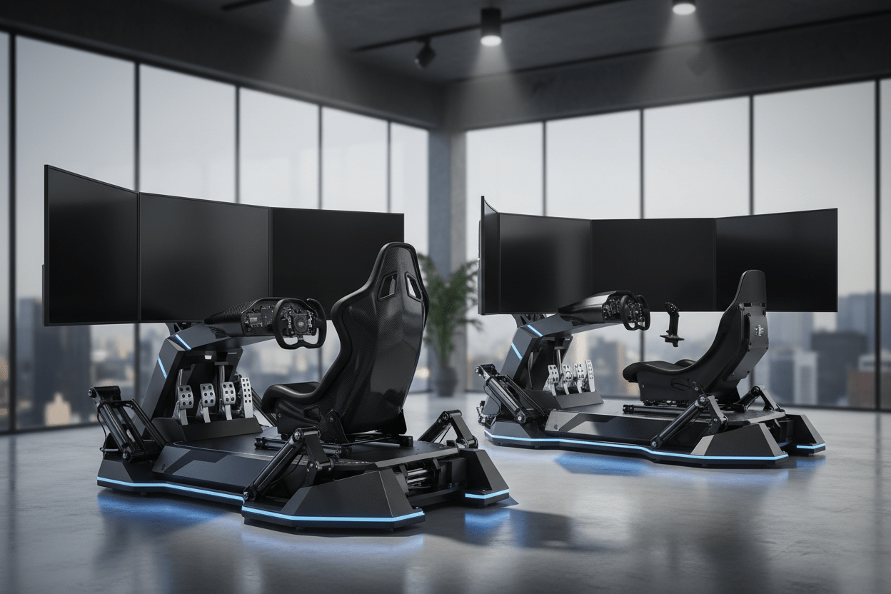 Sim Motion Platforms vs Fixed Rigs Review | ProSimHQ