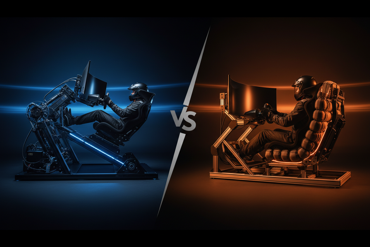 Motion Platforms vs. Active G-Seats: Which Creates the Most Realistic G-Force Simulation
