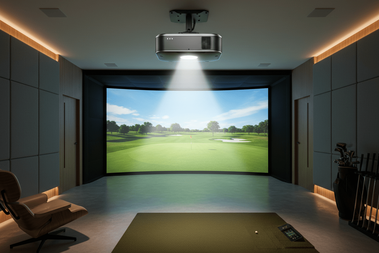 The Ultimate Guide to the Best Golf Simulator Projectors for Your Game - ProSimHQ