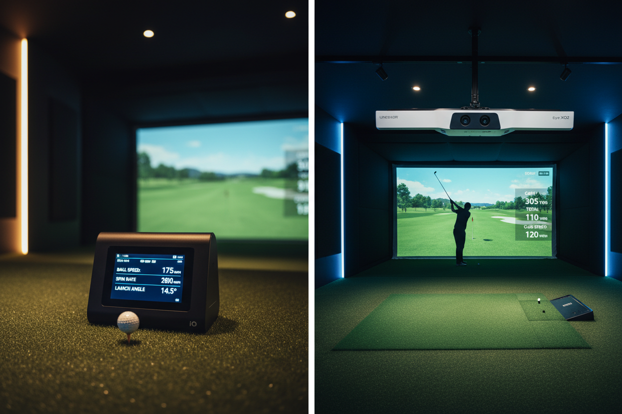 Trackman iO vs. Uneekor EYE XO2: The Ultimate 2026 Overhead Launch Monitor Comparison