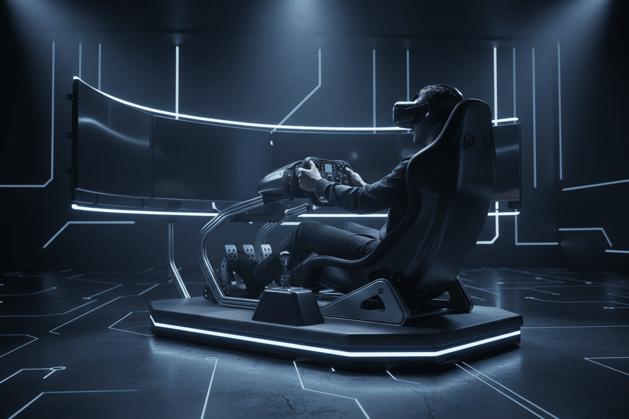 Triple Monitors vs. VR for Sim Racing: The Definitive 2026 Winner Revealed - ProSimHQ