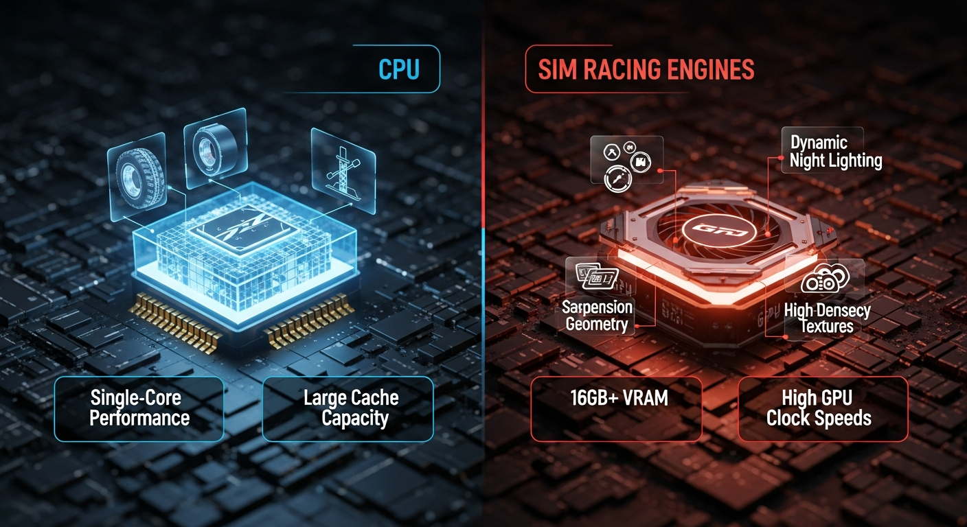 The Ultimate Sim Racing PC Build Guide 2026: Best CPUs and GPUs for iRacing, ACC, and F1