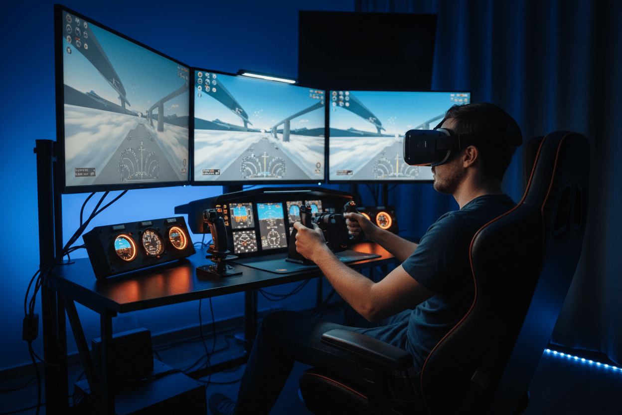 VR Flight Sim: Unlocking Immersion - Pros, Cons, and Top headsets tested - ProSimHQ