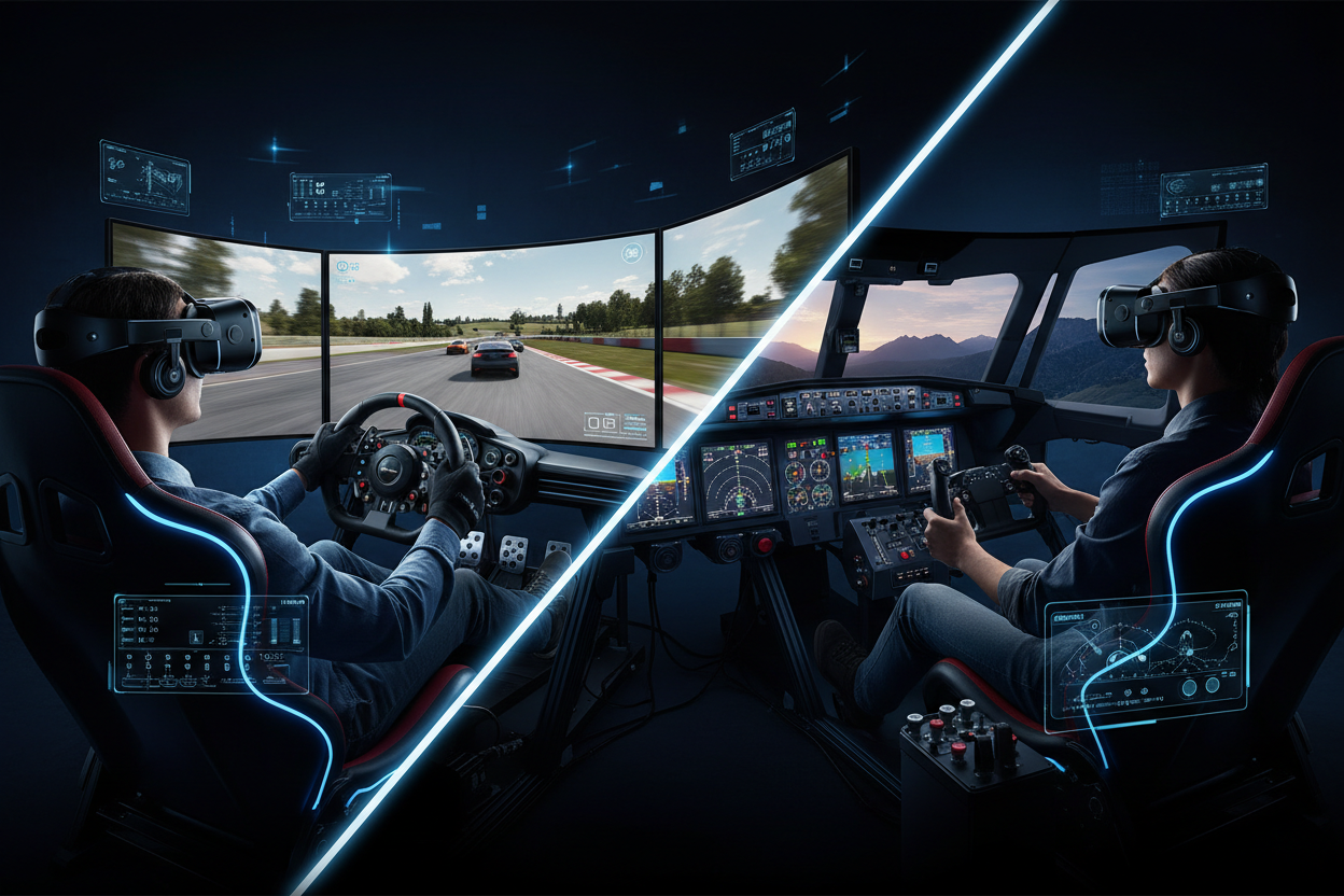 The Ultimate VR Simulators: Elevate Your Flight, Racing, and Golf Experience