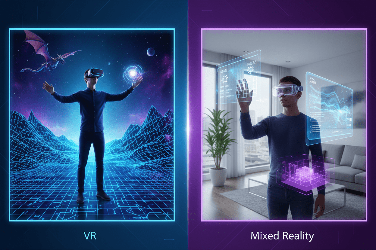 VR vs. Mixed Reality: Which is the Future of Simulation Training and Your Home Setup? - ProSimHQ