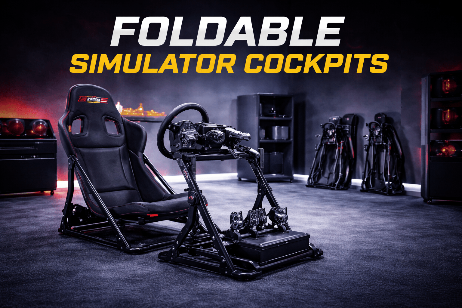 Foldable Racing Cockpits | Compact & Portable Sim Rigs – ProSimHQ