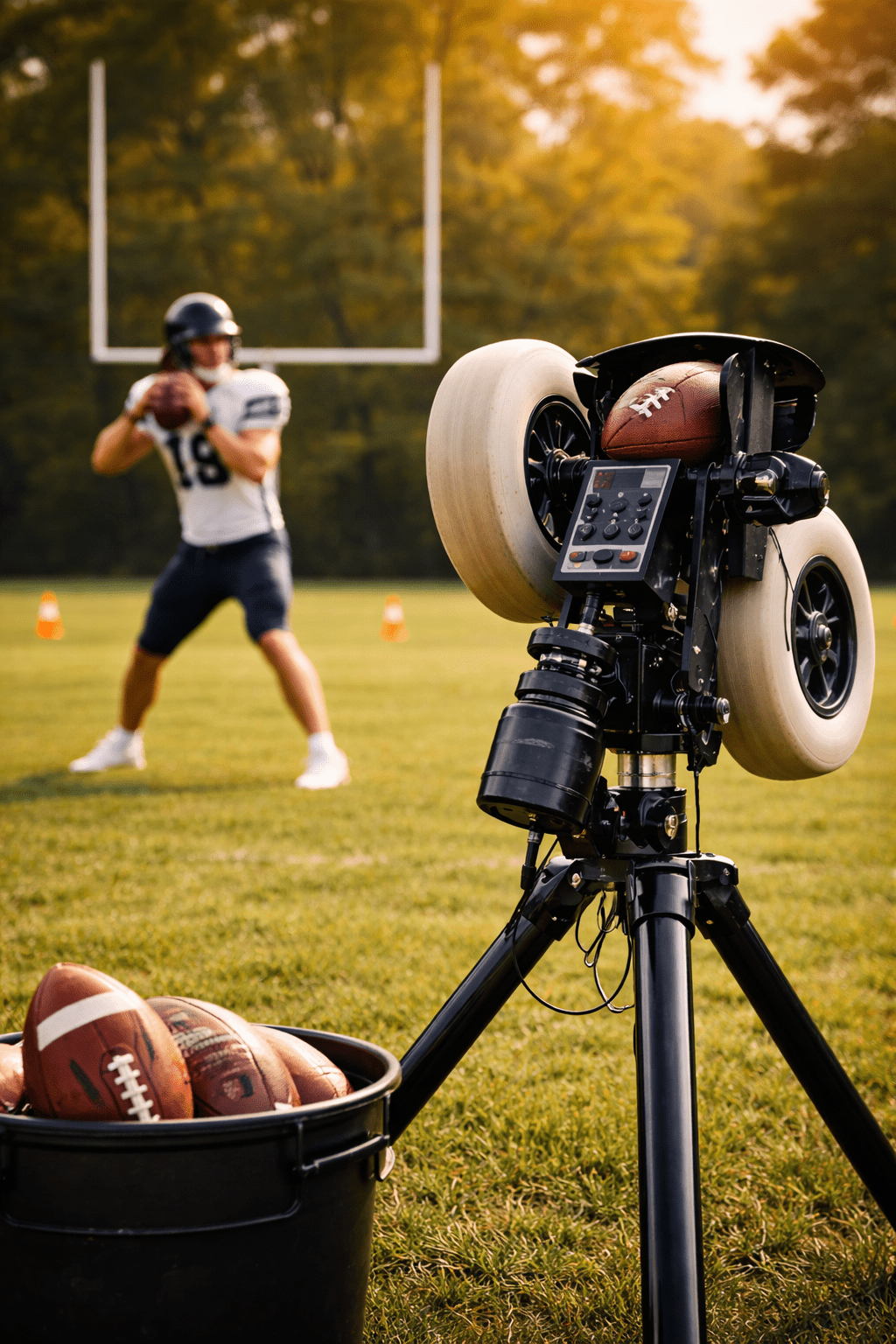 Football Pitching & Passing Machines for Training | ProSimHQ