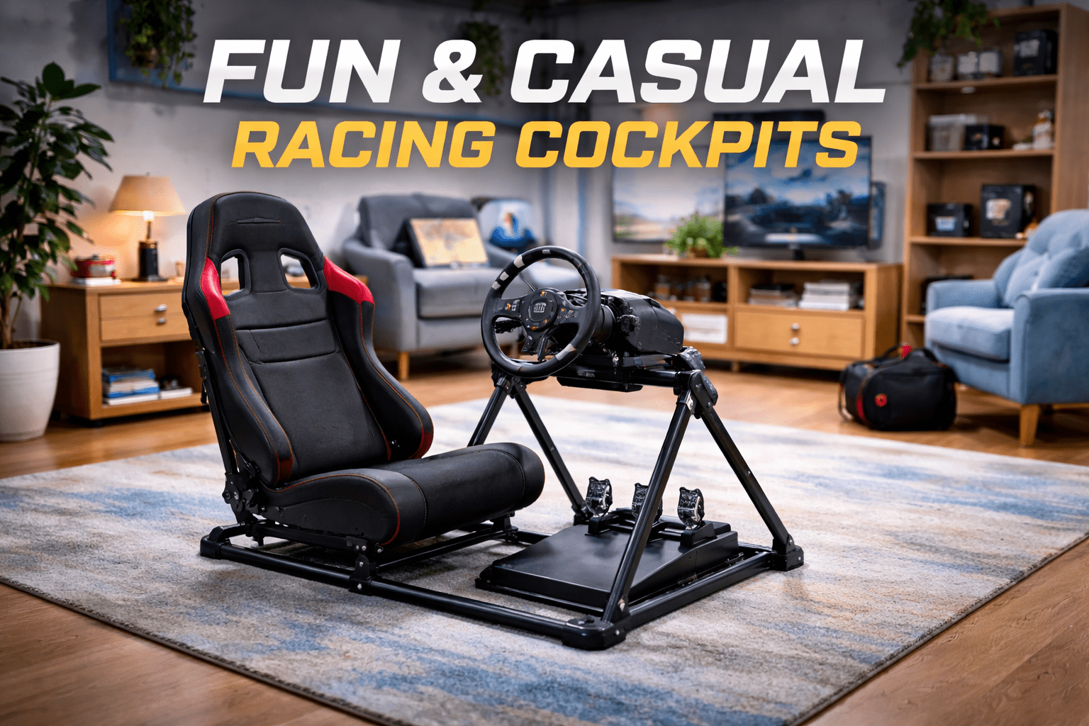 Casual Racing Cockpits | Fun & Entry-Level Sim Rigs – ProSimHQ