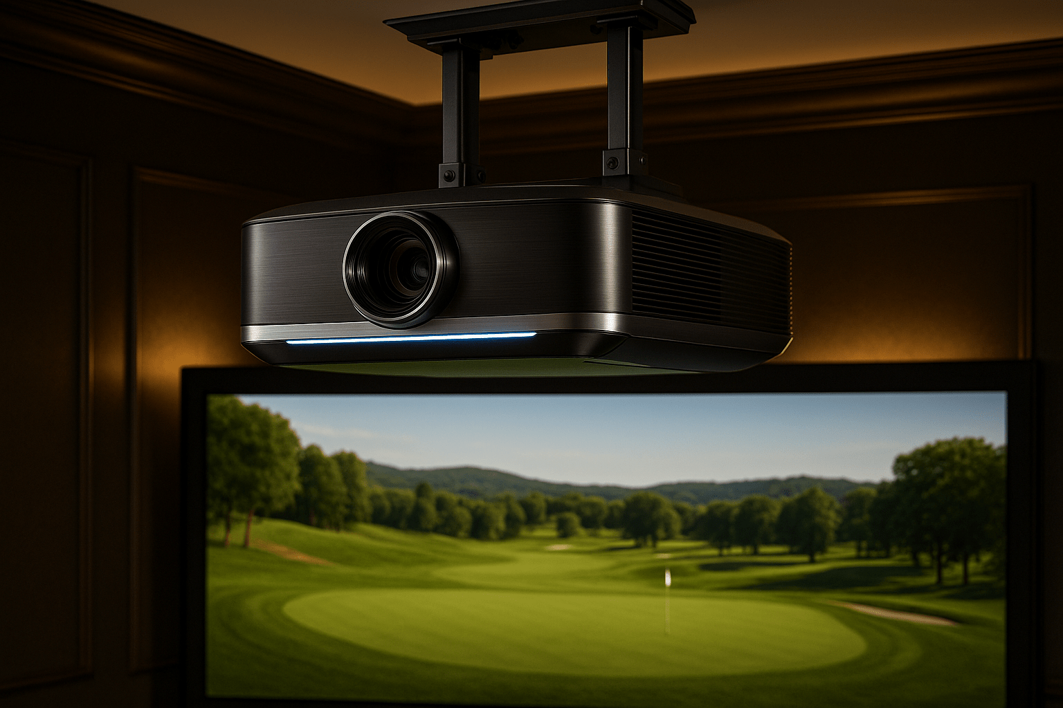 Short-Throw Golf Simulator Projectors | ProSimHQ
