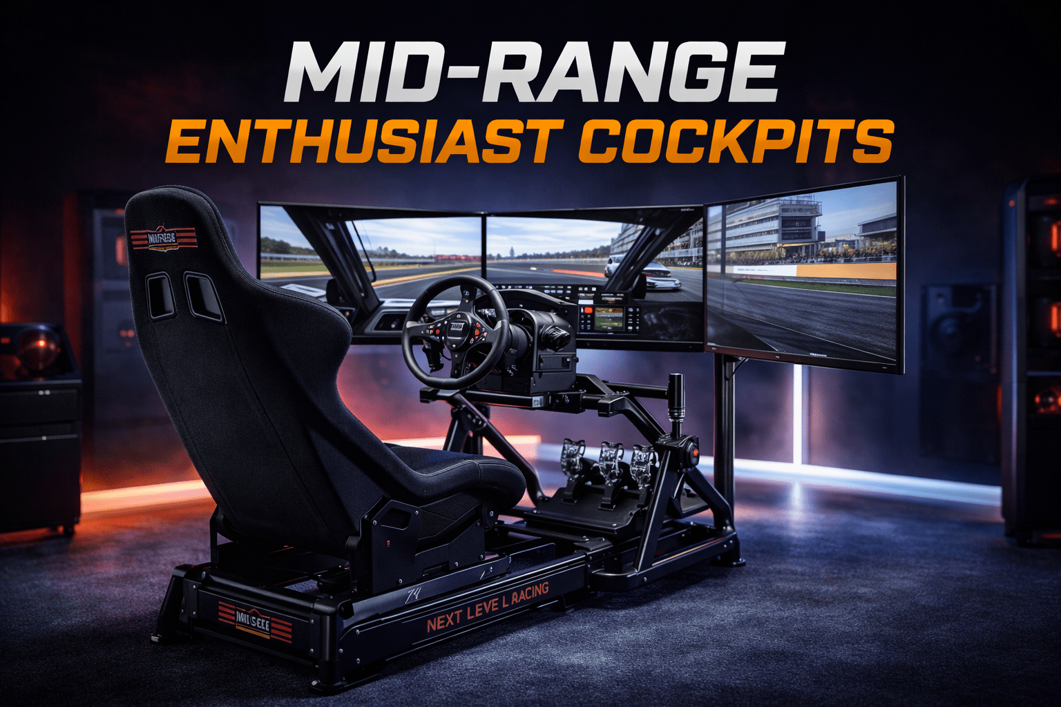 Mid-Range Racing Cockpits | Enthusiast Sim Racing Rigs – ProSimHQ