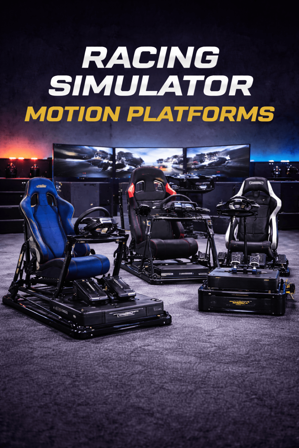 Sim Racing Motion Base Sim Racing Motion Platforms & Actuators | ProSimHQ