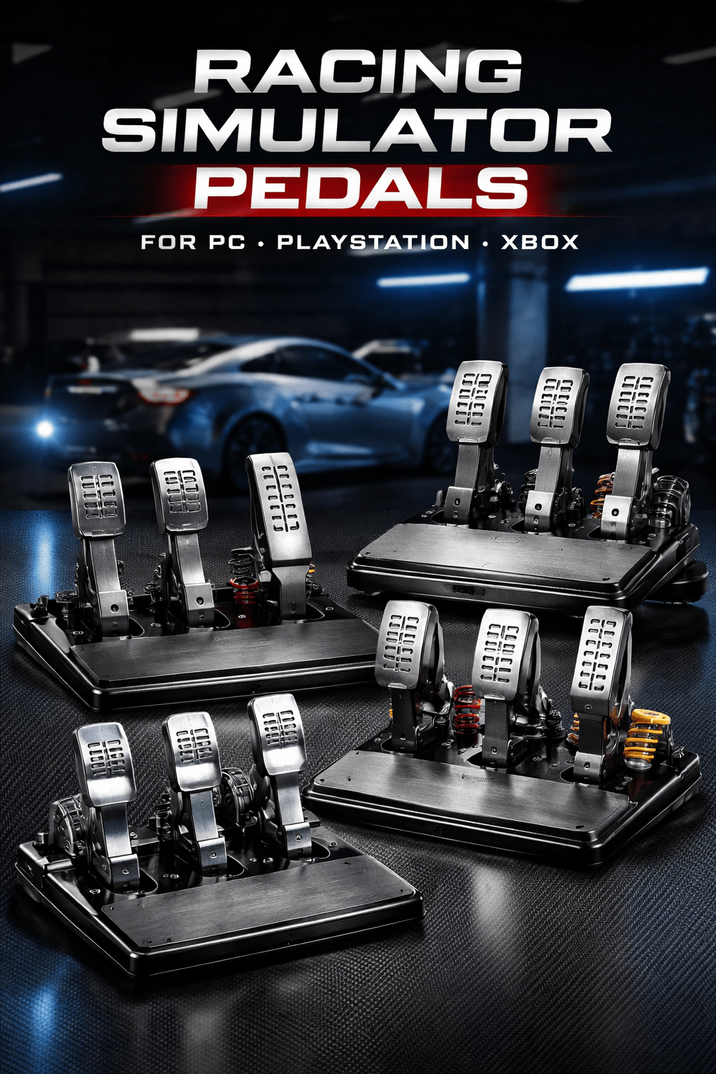 Premium Sim Racing Pedals & Load Cell Kits | ProSimHQ