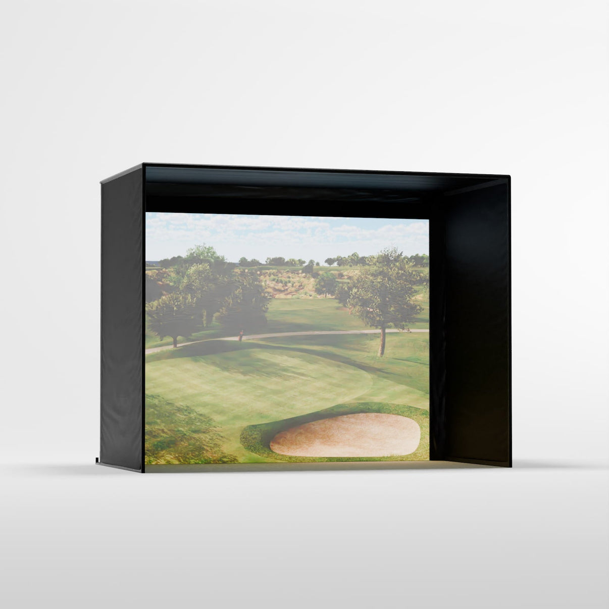 Carl's Place DIY Golf Simulator Enclosure Kit with Impact Screen - ProSimHQ