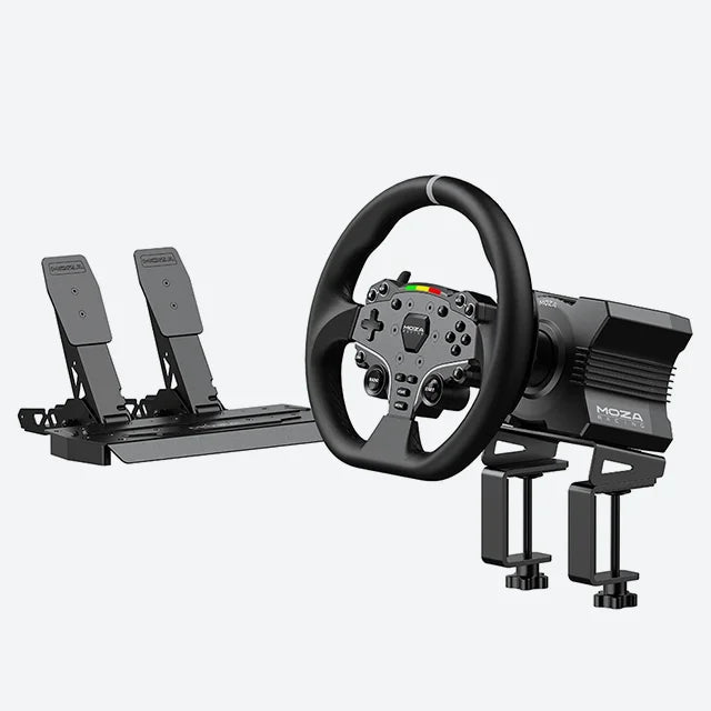 MOZA R5 Direct Drive + SR-P Lite Pedals Bundle - ProSimHQ