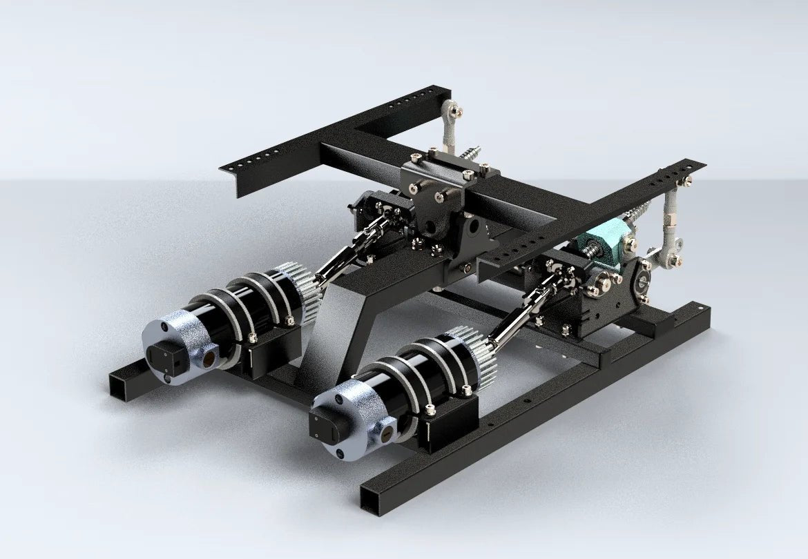 MP2 Helicopter Motion Simulator Platform 2-Axis-MOVER-PRO - ProSimHQ