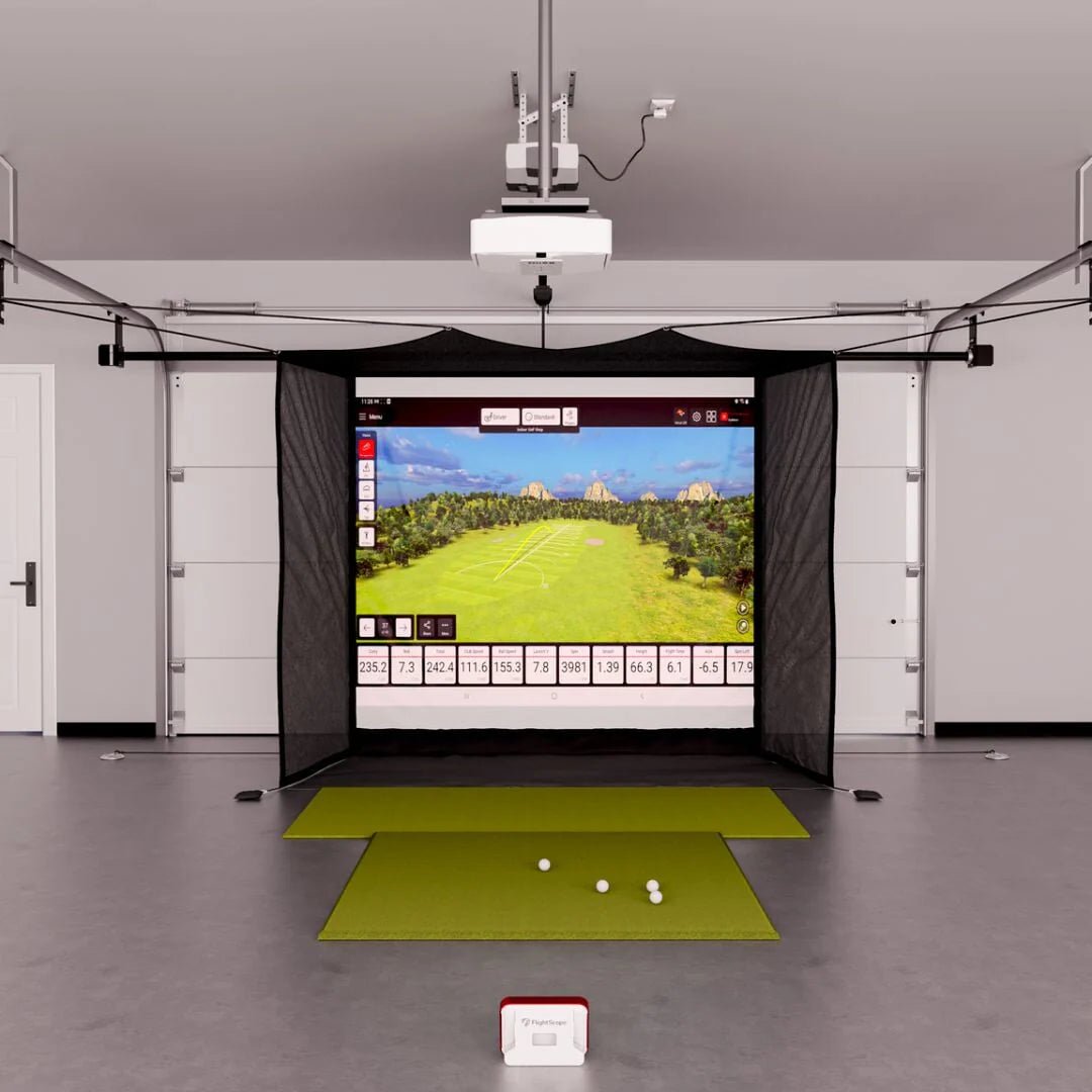 Full Swing KIT Garage Golf Simulator Package - ProSimHQ