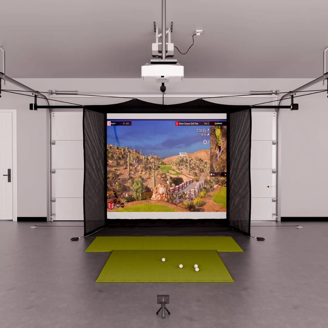 Garmin Approach R10 Garage Golf Simulator Package - ProSimHQ