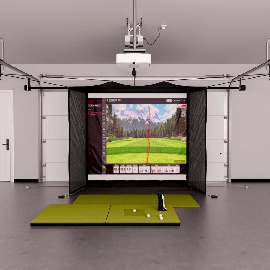 Uneekor EYE MINI Garage Golf Simulator Package - ProSimHQ