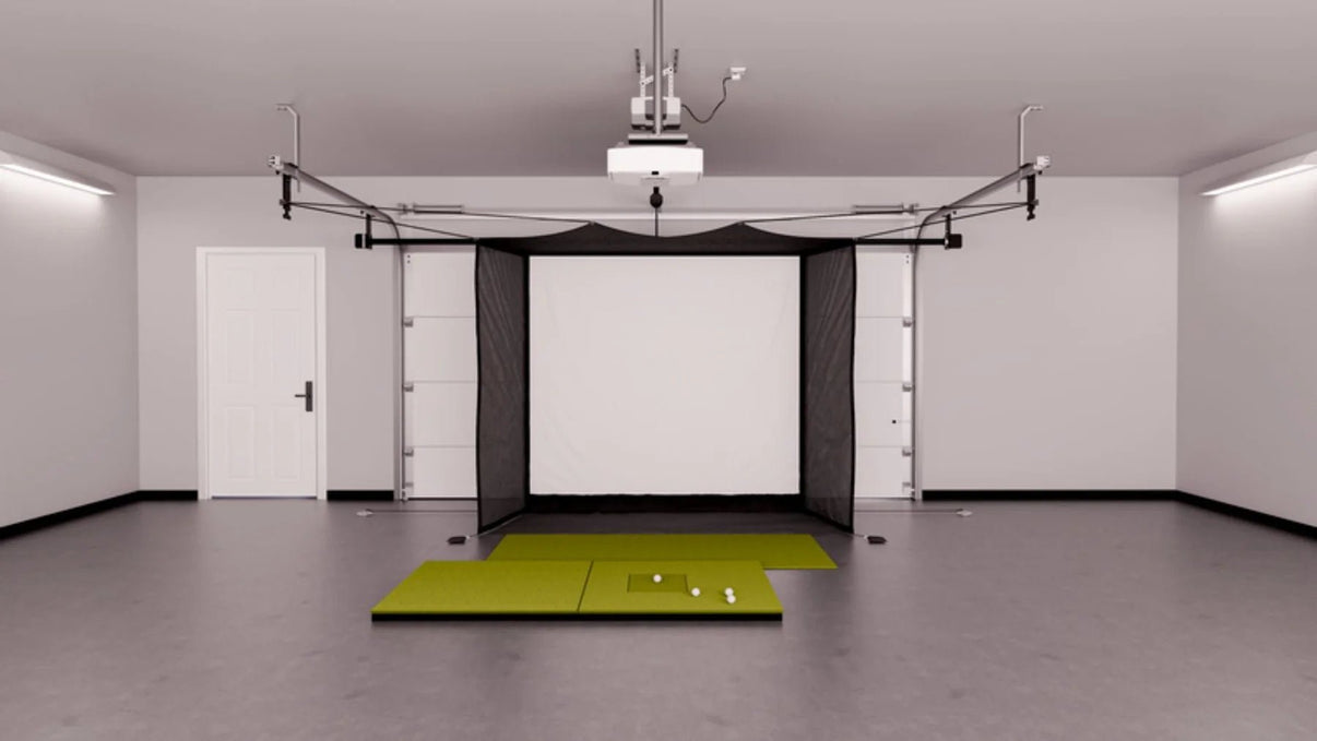 Uneekor EYE MINI LITE Garage Golf Simulator Package - ProSimHQ