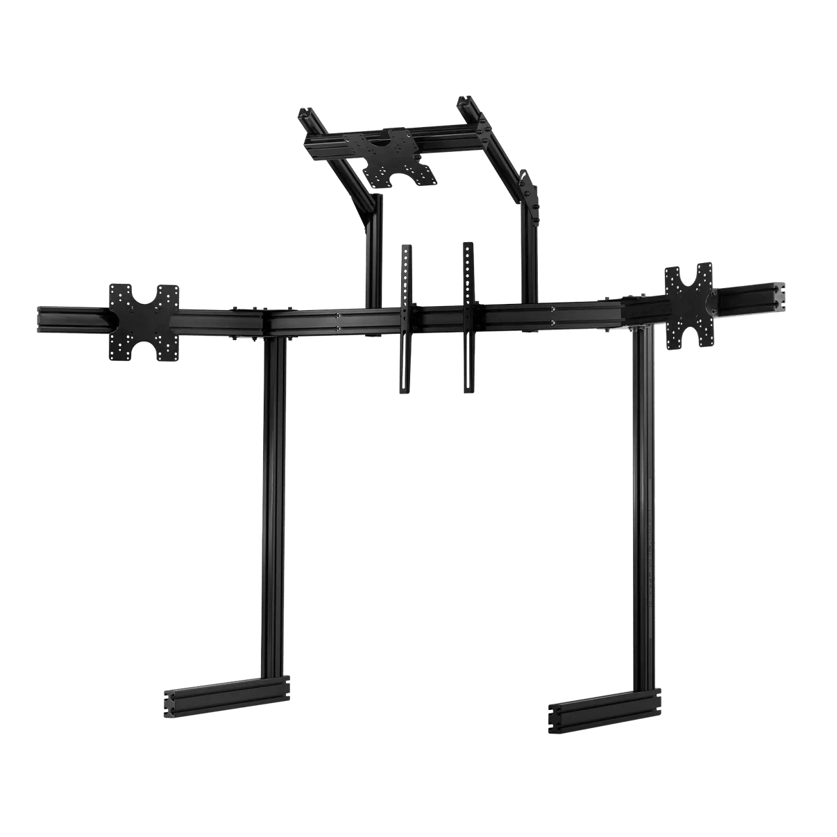 Next Level Racing Elite Freestanding Quad Monitor Stand – Black Edition - ProSimHQ