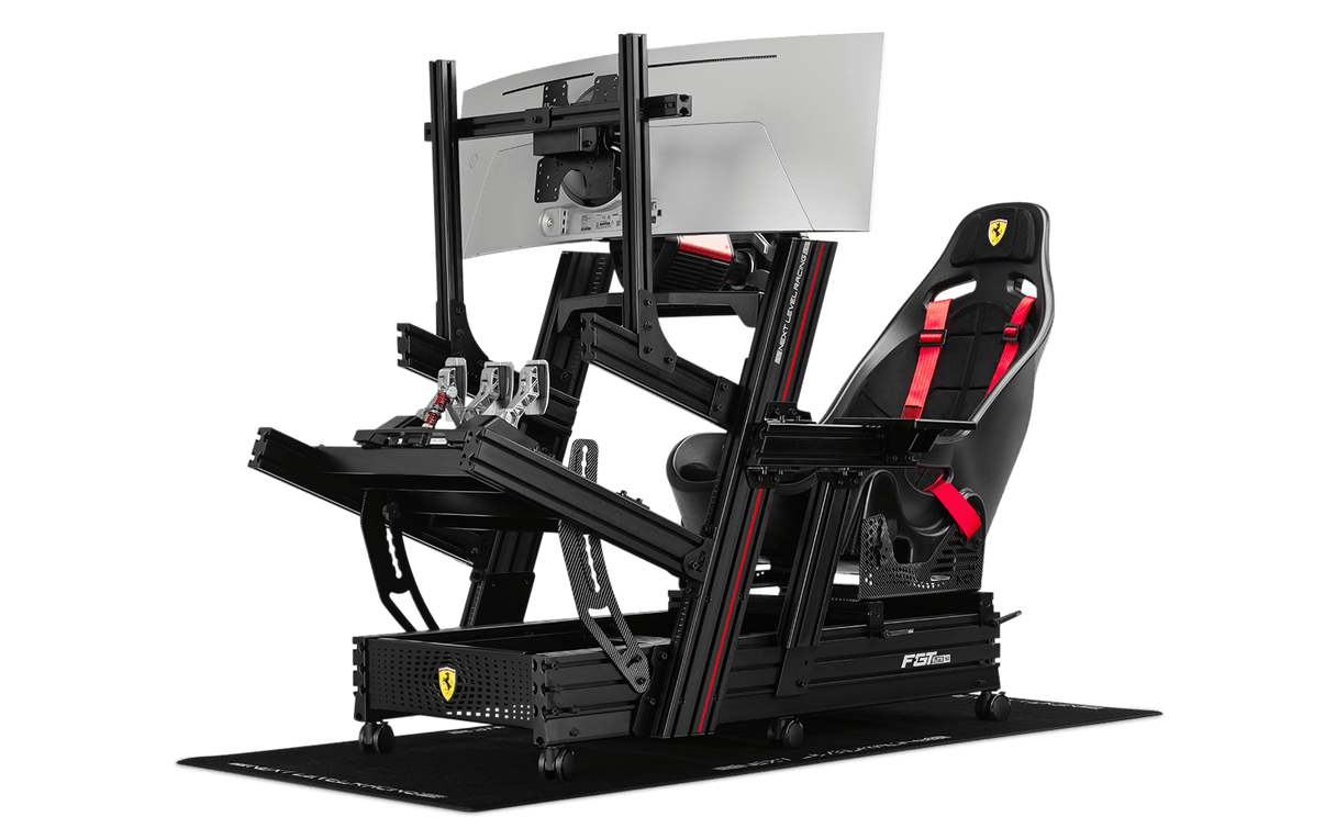 Next Level Racing F-GT Elite 160 Scuderia Ferrari Edition Simulator Bundle - ProSimHQ
