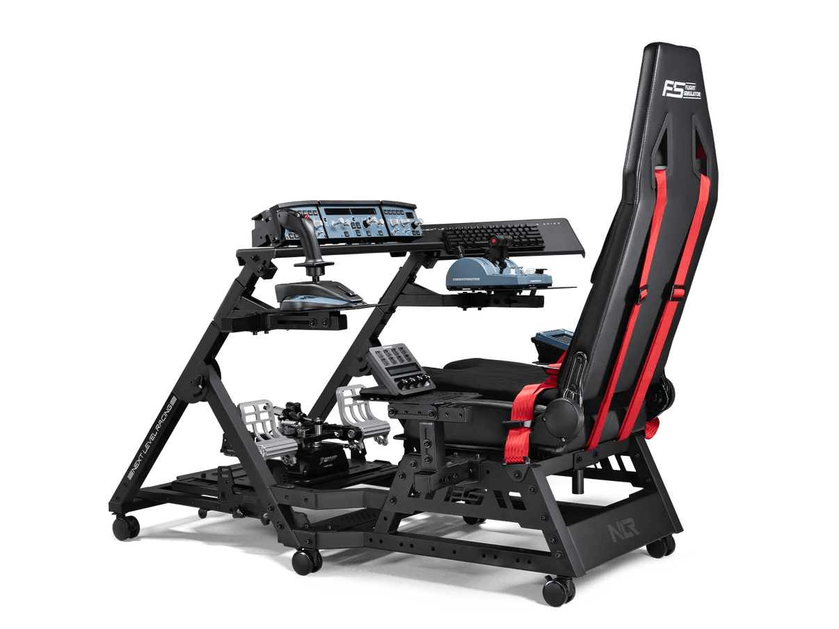 Next Level Racing Flight Simulator Pro Bundle (Flight Seat Pro + Flight Stand Pro) - ProSimHQ