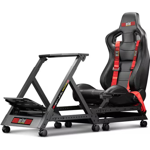Next Level Racing GTtrack Simulator Cockpit (Matte Black) premium simulator equipment from ProSimHQ