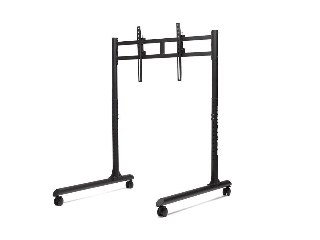 Round Tube Freestanding Single Monitor Stand - ProSimHQ