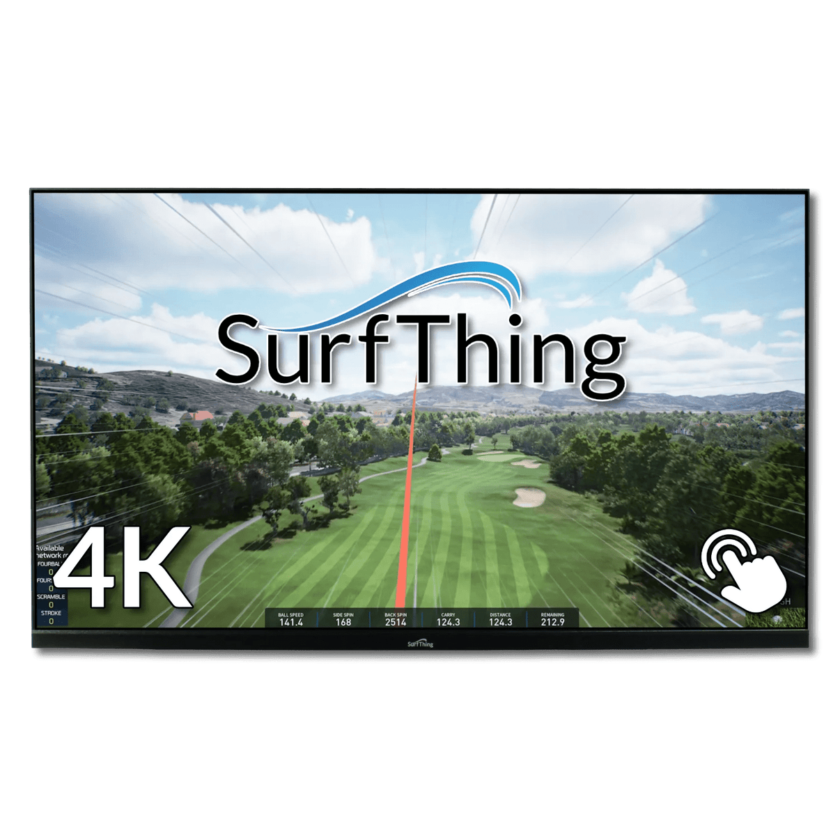 SurfThing 32" 4K Touchscreen Monitor - ProSimHQ