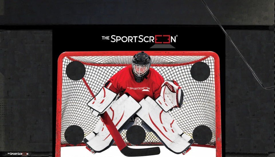 SportScreen Retractable Hockey Screen - ProSimHQ