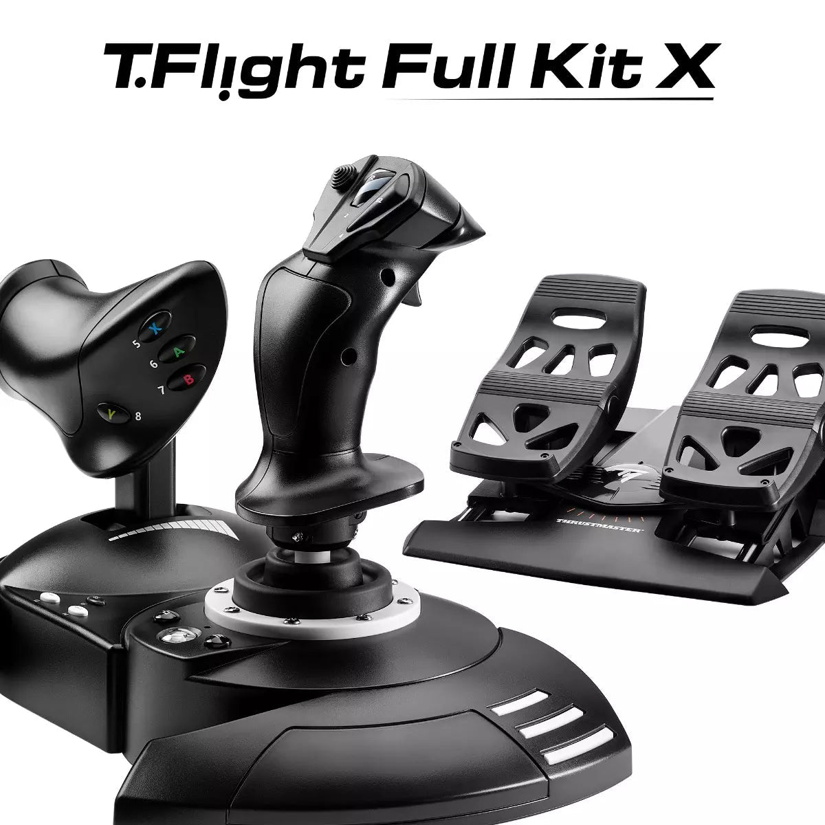 Thrustmaster T-Flight Full Kit (HOTAS + Rudder Pedals) - ProSimHQ