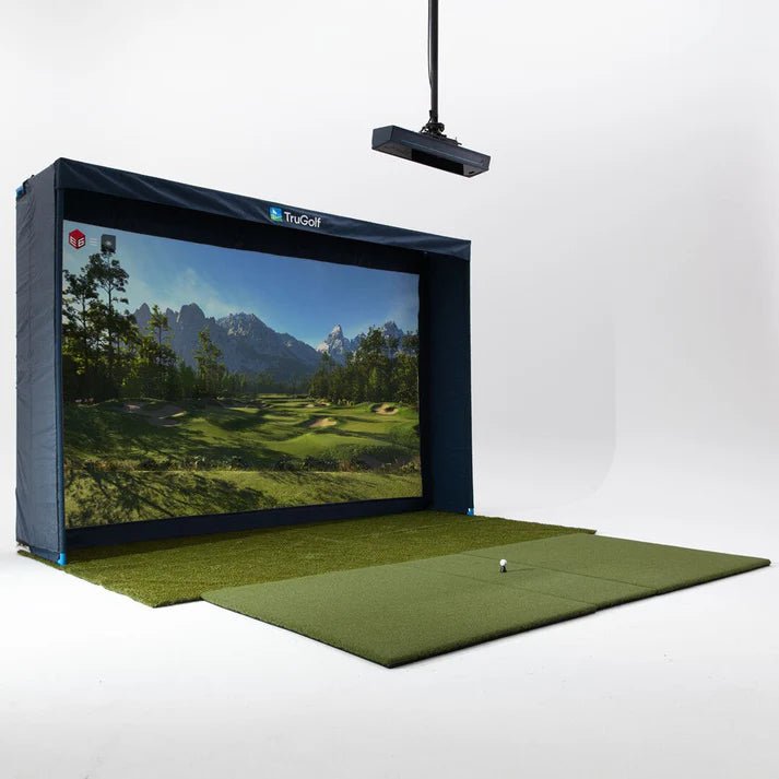 TruGolf APOGEE Launch Monitor with MAX 4K Simulator Package - ProSimHQ