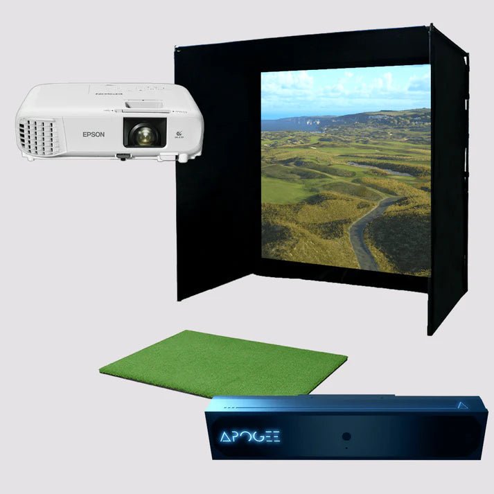 TruGolf APOGEE Launch Monitor with Starter 10 Enclosure - ProSimHQ